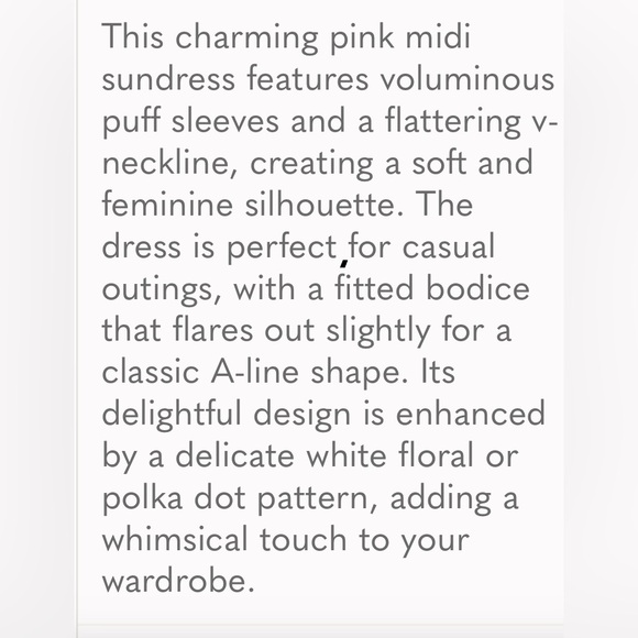 M&S X GHOST / ANTHROPOLOGIE DITZY SMOCKED MIDI DRESS - Picture 10 of 11